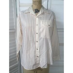 Casual Code Vintage Women’s Western Southwest Shirt Button Up Sz 14 Large